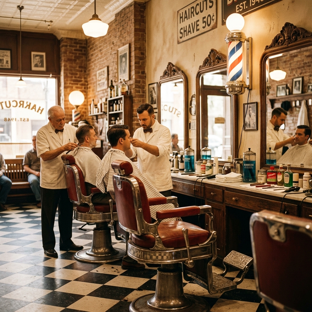 A barbearia