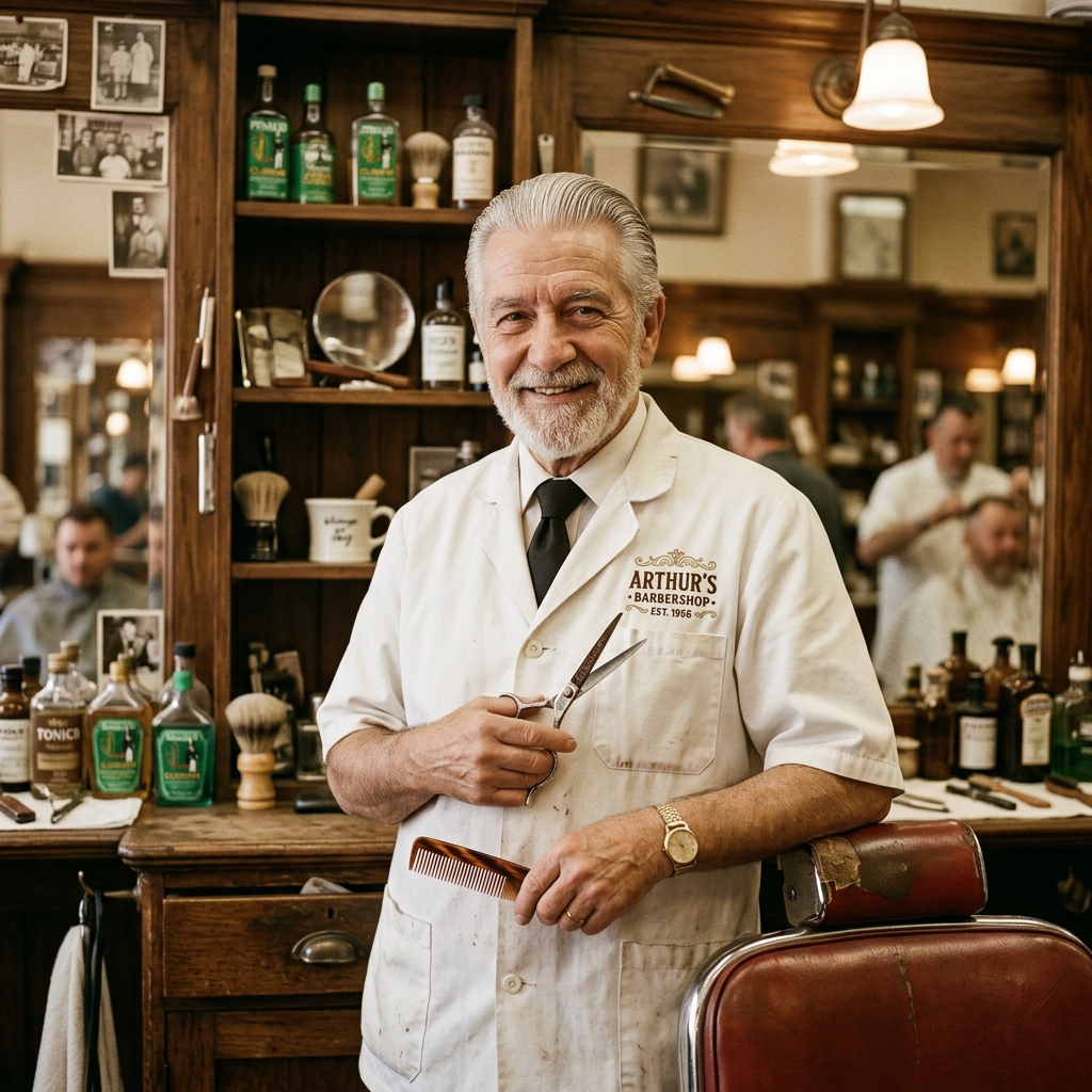 Seu Antônio — Mestre Barbeiro